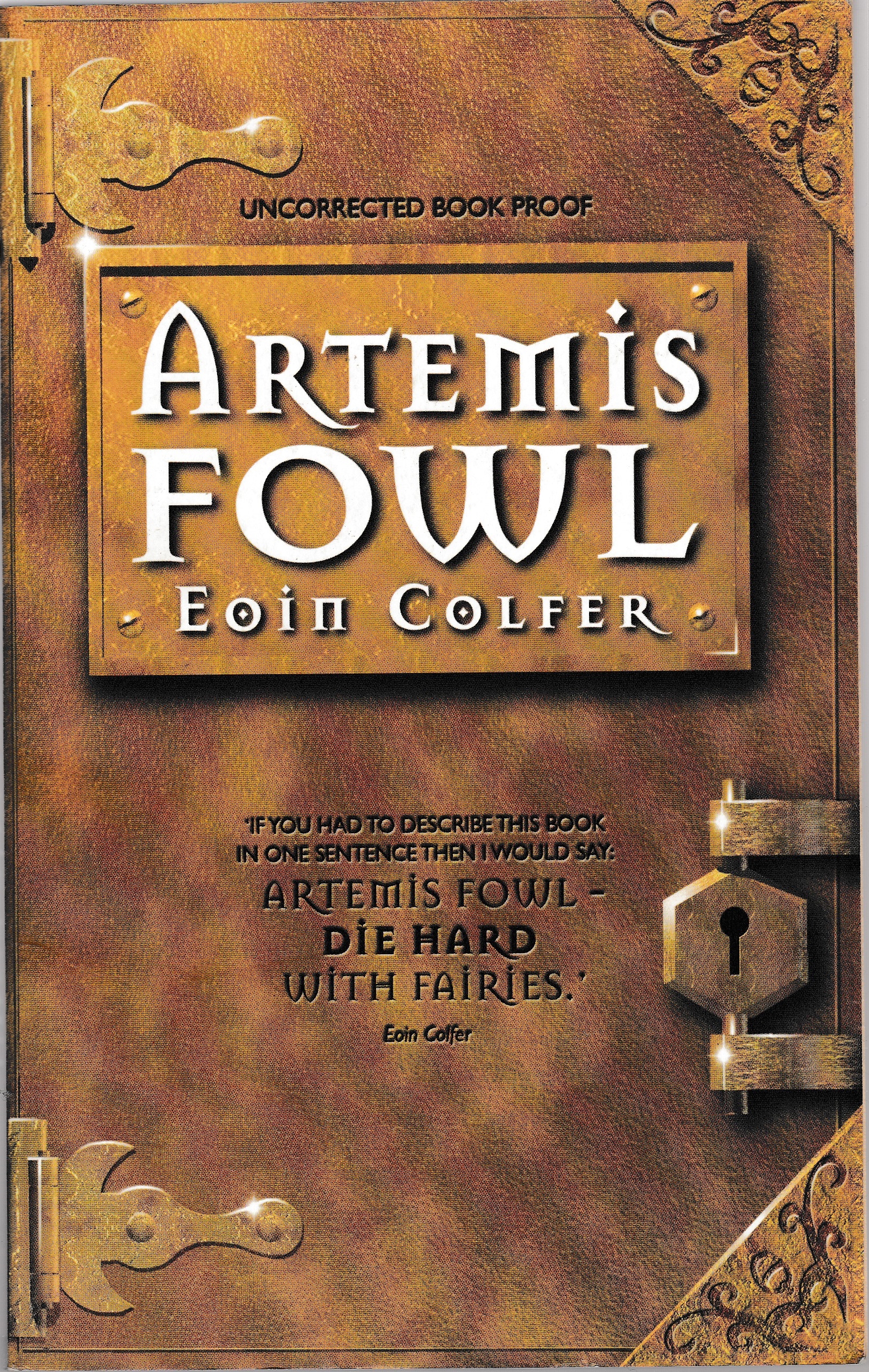 Artemis Fowl by Eoin Colfer: Very Good (2001) Signed by Author(s)